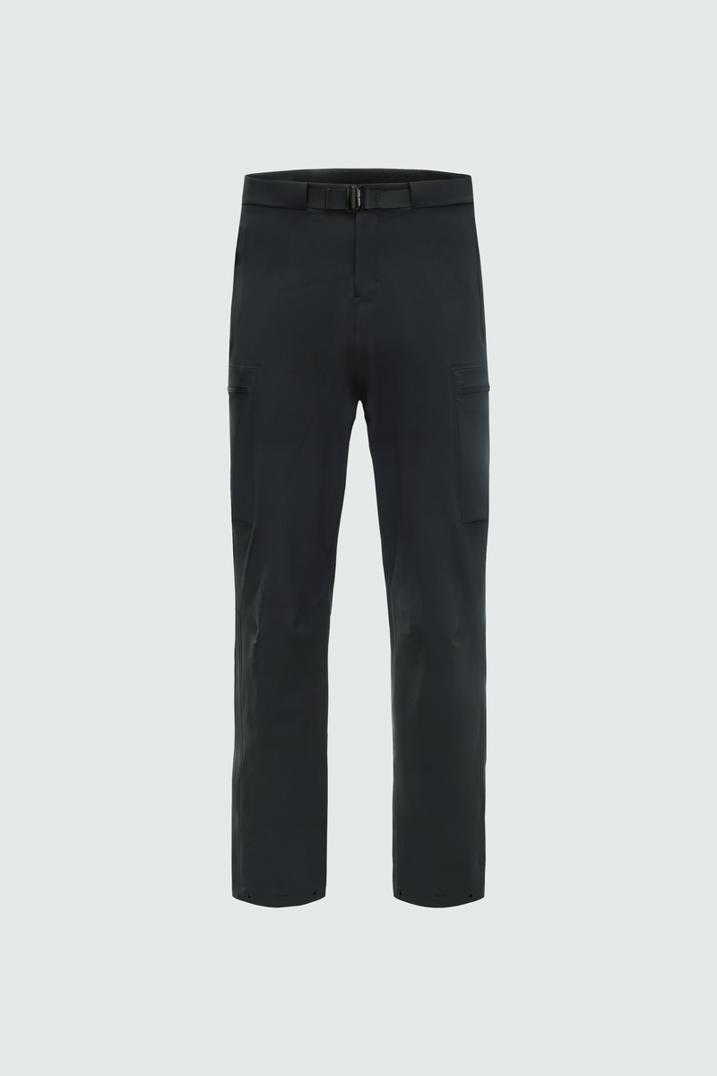 Abyss Argand Softshell Pant flat lay front view