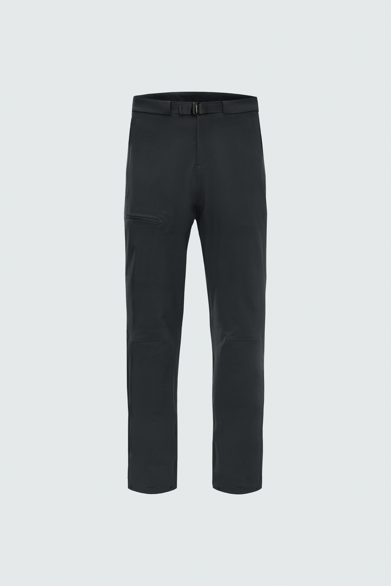 Abyss Hedron Softshell Pant flat lay front view
