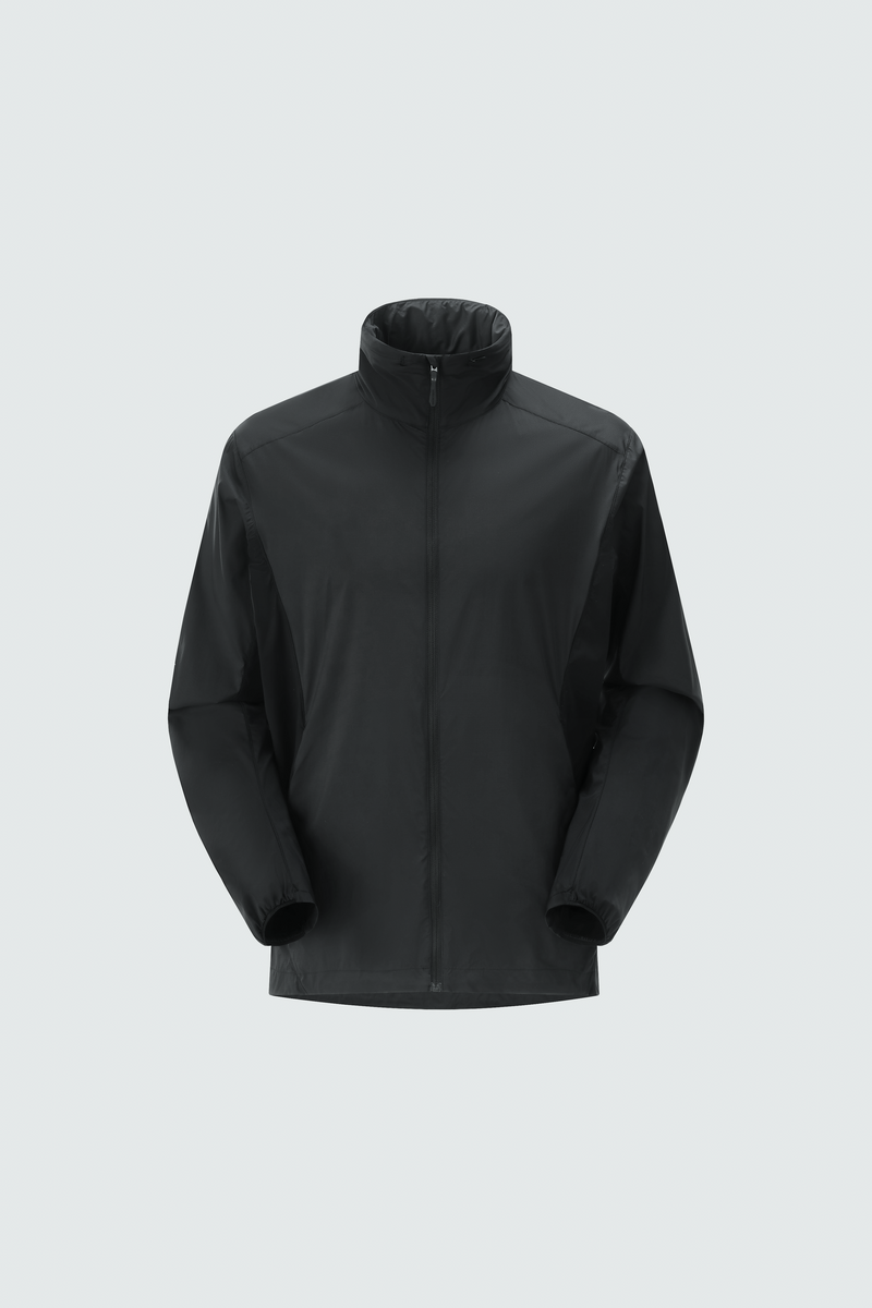 Abyss Monic Windshell Jacket flat lay front view