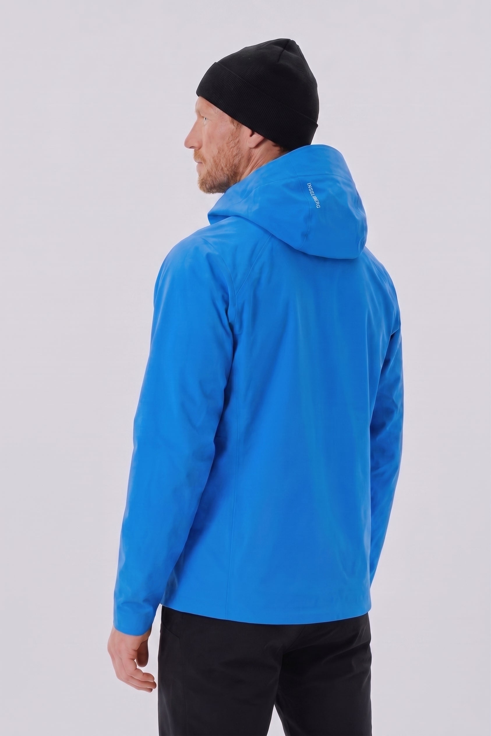 Neptune Axiom Hardshell Jacket back view on model